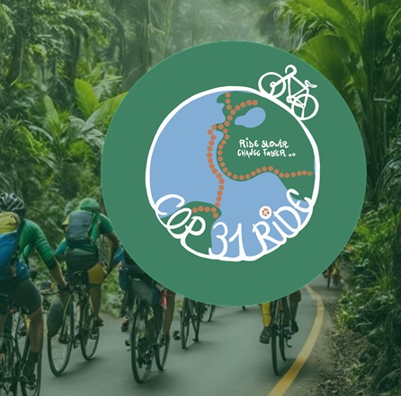 La COP31 Bike Ride llega a Vitoria-Gasteiz